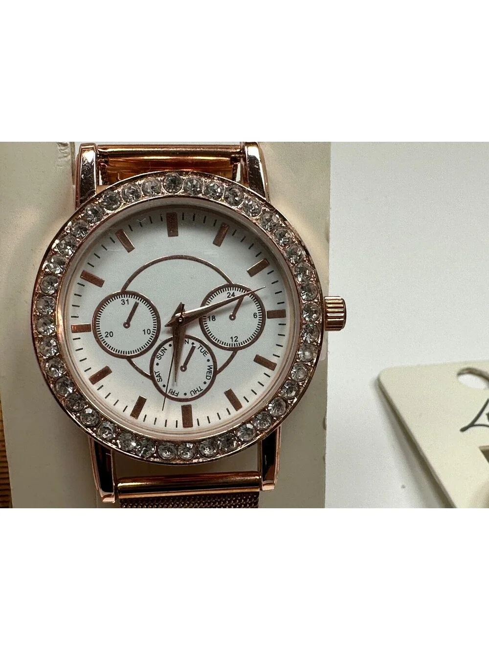2 Lovisa Watches Female Women Rose Gold Tone Bling Fashion Butterfly